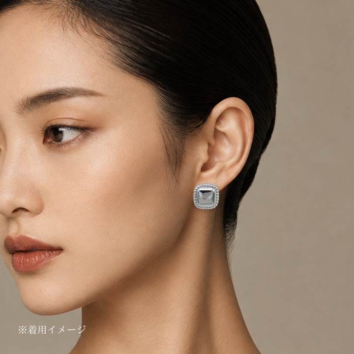 silver pierced earring SMA5 ピアス