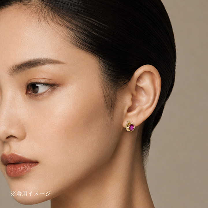 Dear Little Creatures Apple pierced Earring