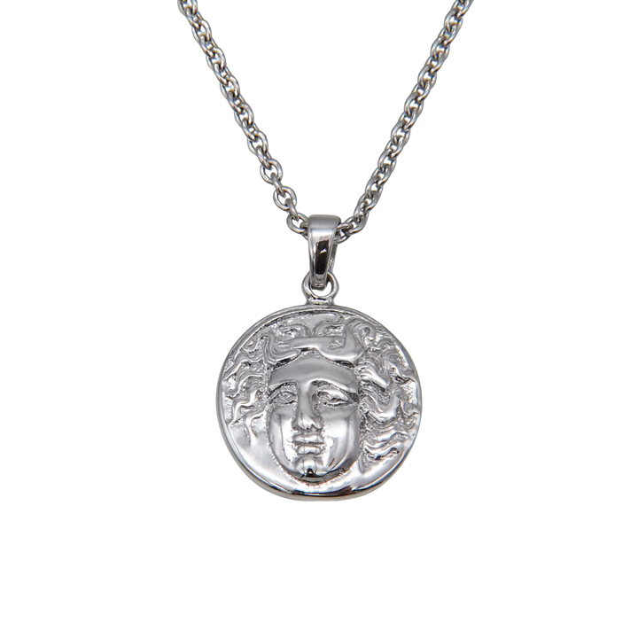Silver Coin necklace