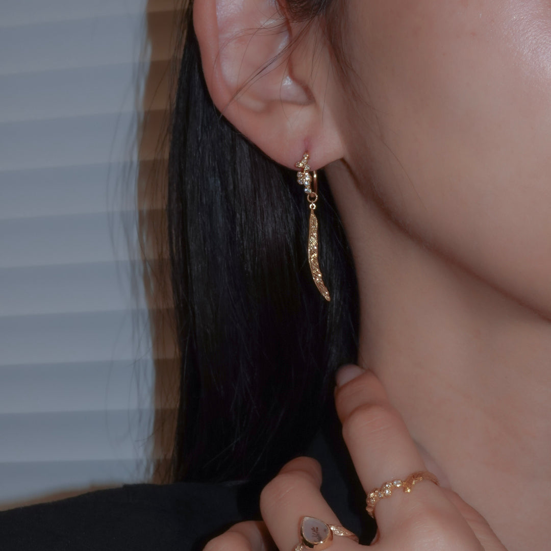 1984_mimosa leaf charm YG I