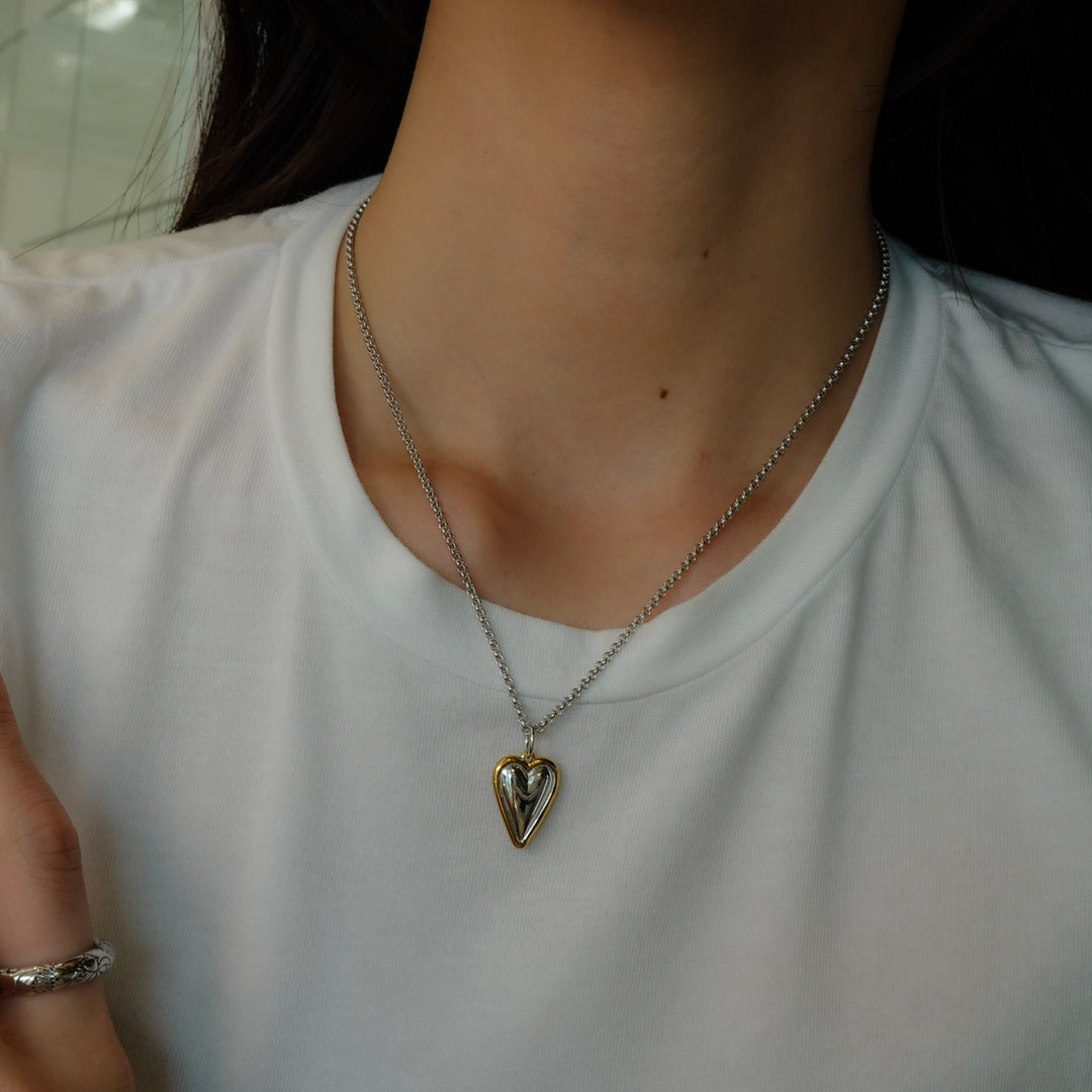 Bumper Heart Necklace