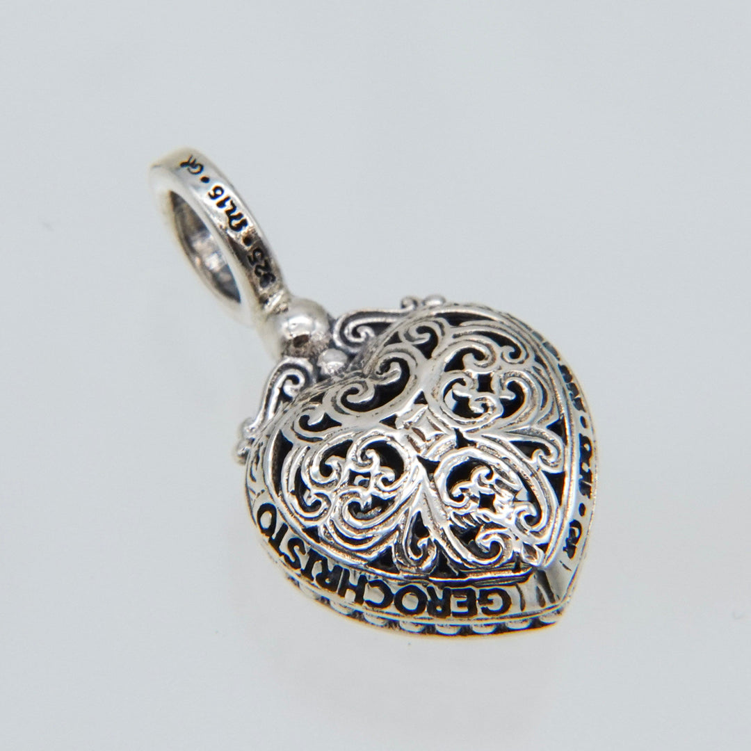 Roxanna Heart Pendant in Sterling Silver_10033C