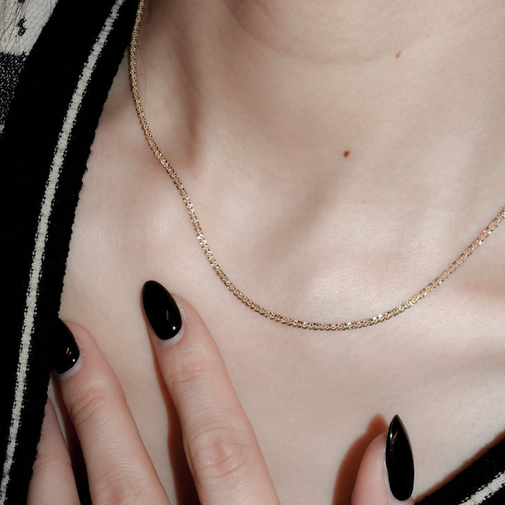 FLASH NECKLACE VERMEIL