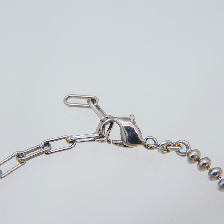 THREADS Silver Cross Bracelet