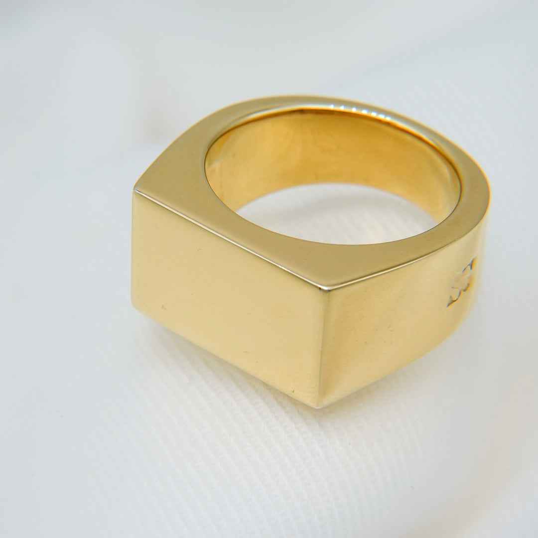 "Proto" signet ring (GOLD)