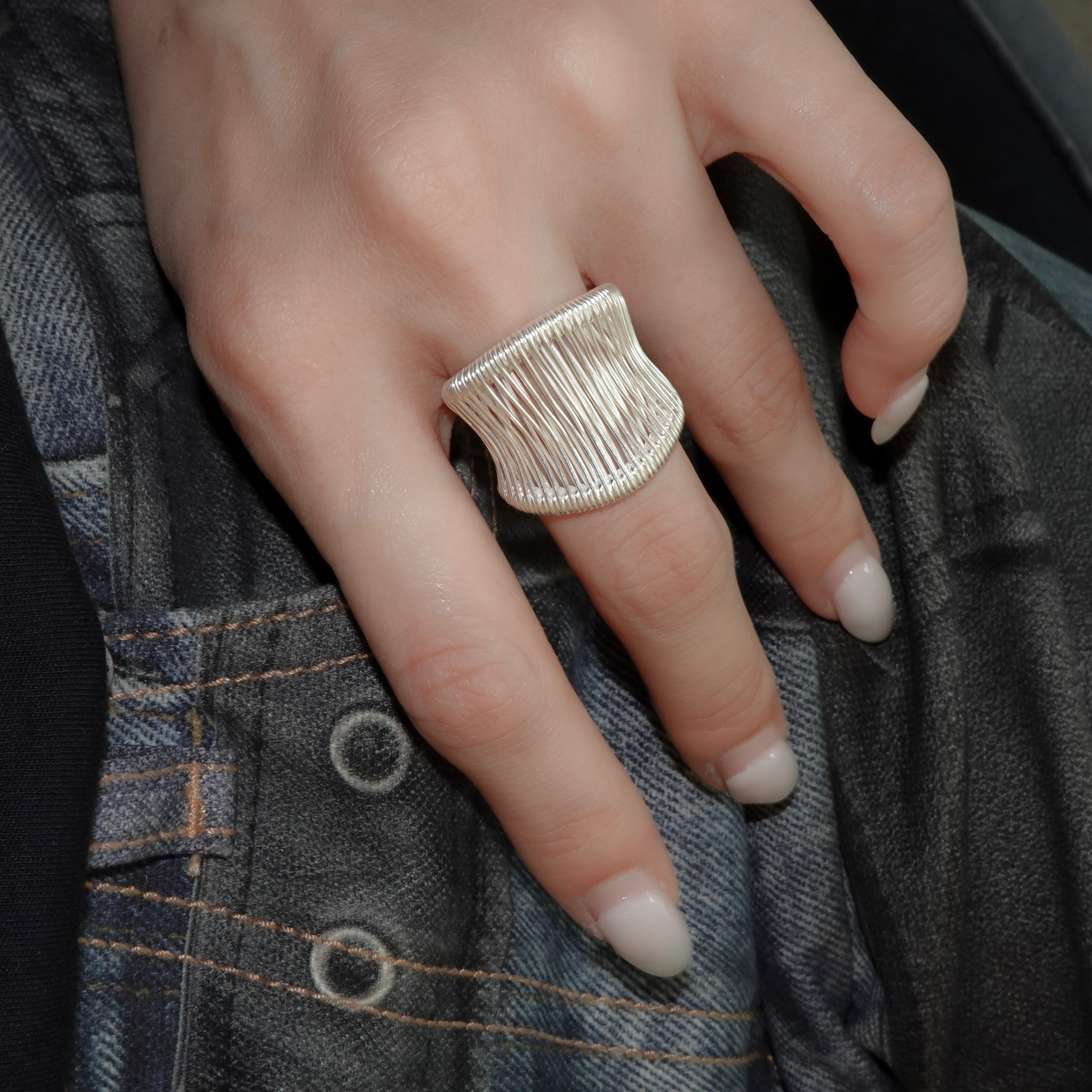 karen silver ring – unigem