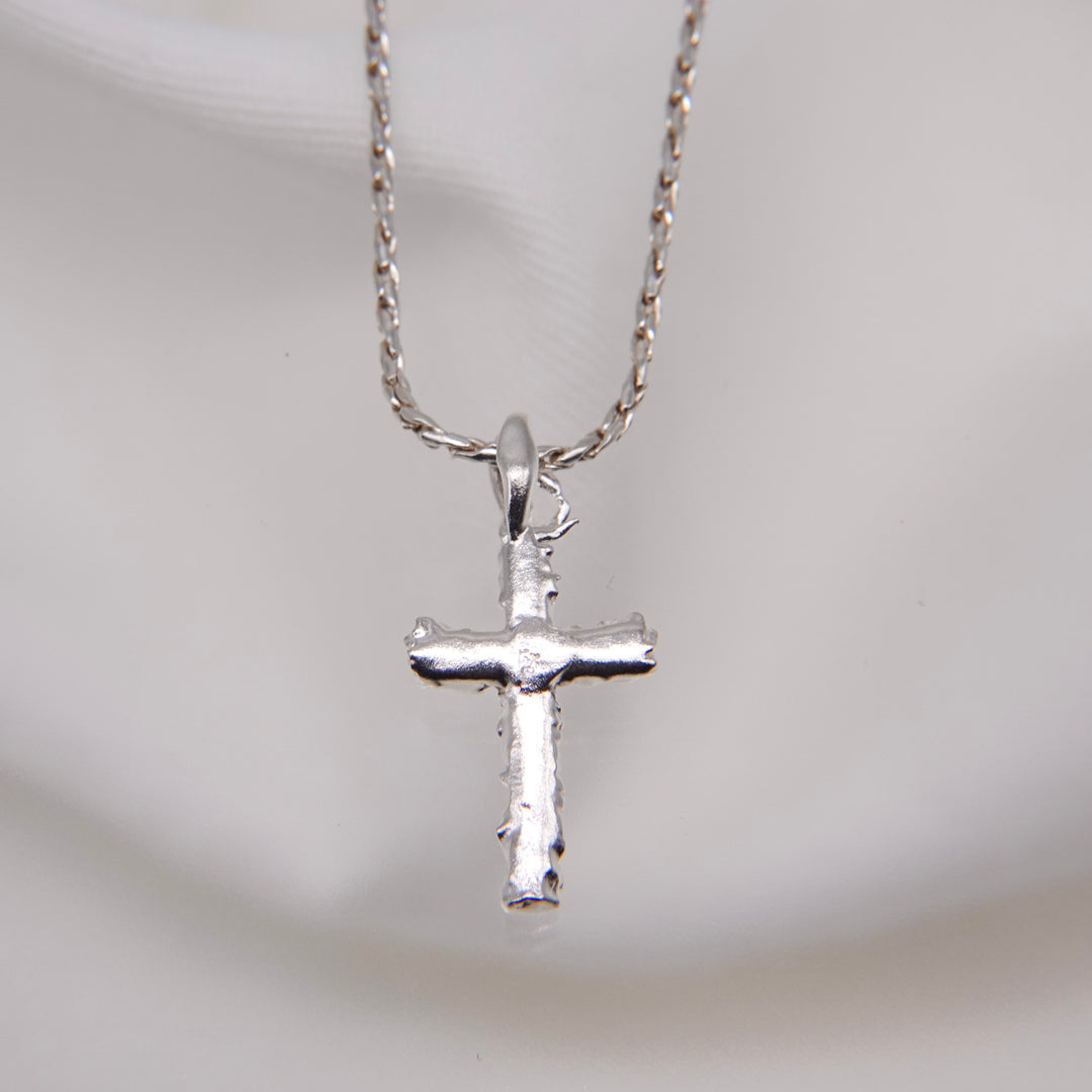 Shippo cross necklace