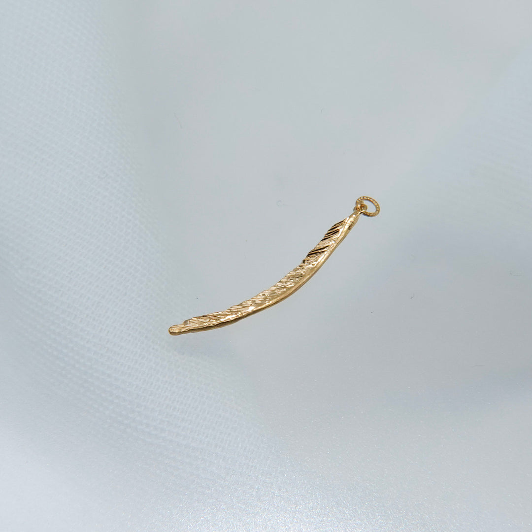 1984_mimosa leaf charm YG I