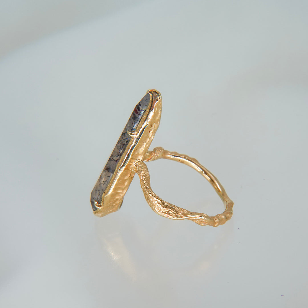 1619_Lepidocrocite in Quartz