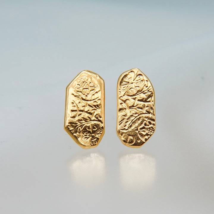 ラッキーチャームピアス(Gold)_ナロー