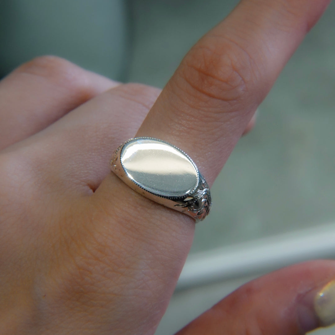 silver ring SMR3 リング
