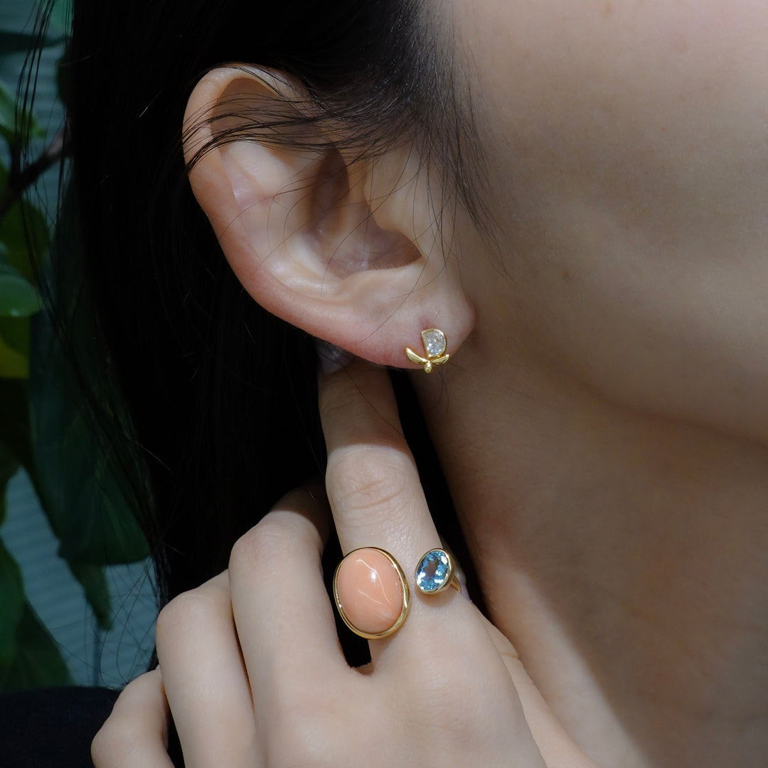 Dear Little Creatures Butterfly pierced Earring