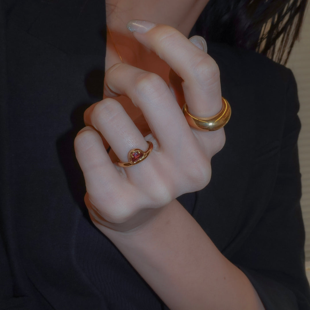 On the edge ring- Garnet