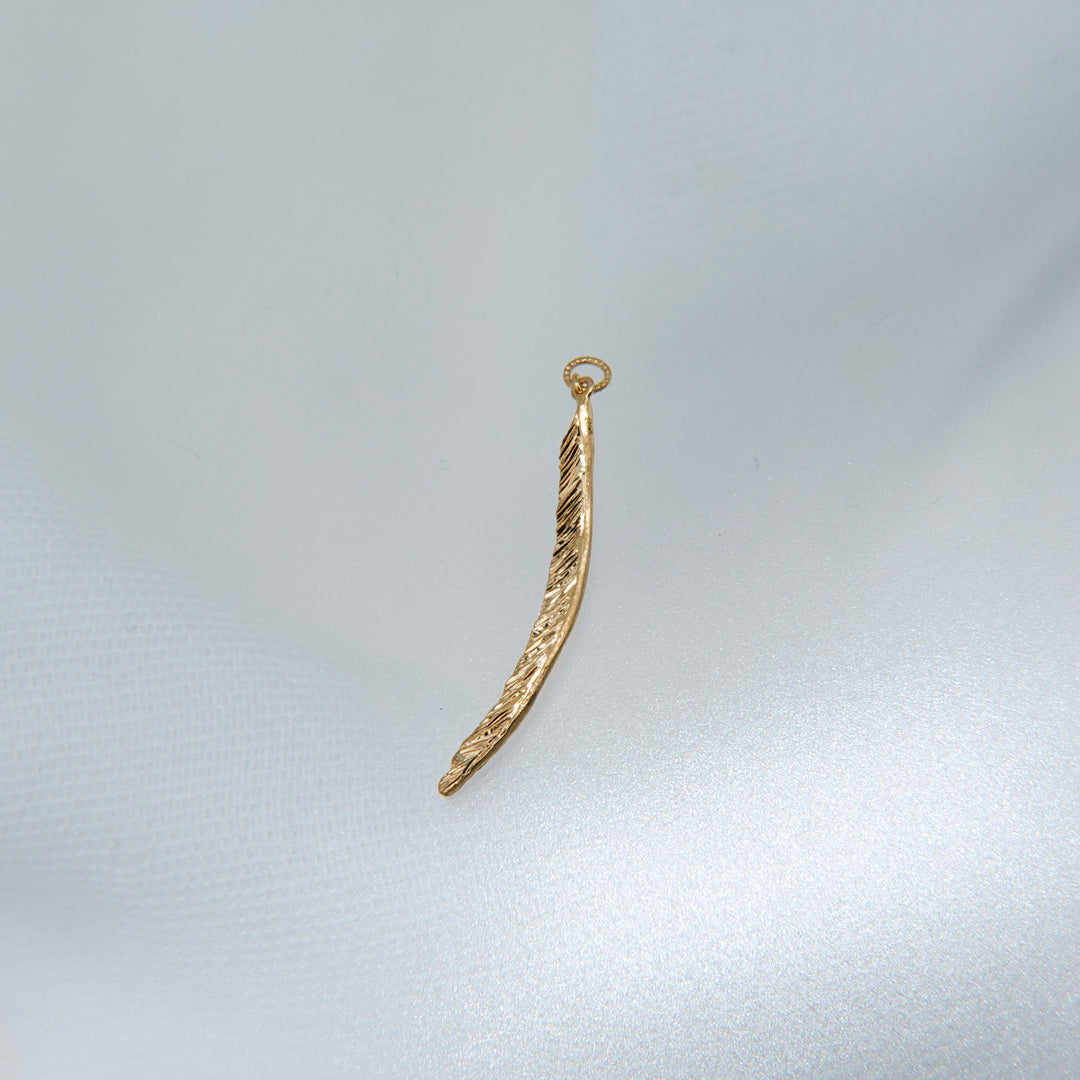 1984_mimosa leaf charm YG I