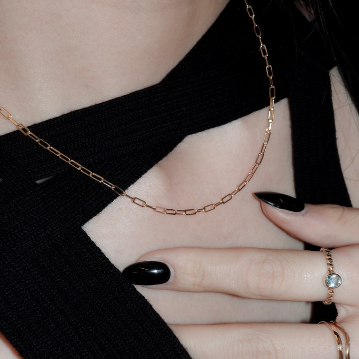 K10アジャスタブルチェーンネックレス