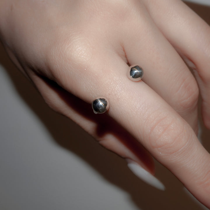 double ball ring small