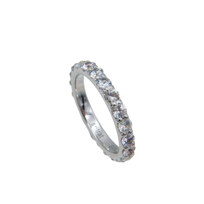 White Sapphire Ring