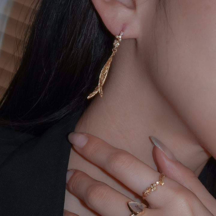 1985_mimosa leaf charm YG II