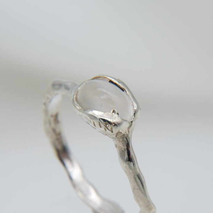 moon stone ring