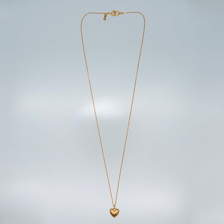 Gold necklace GMP7 ハートネックレスs