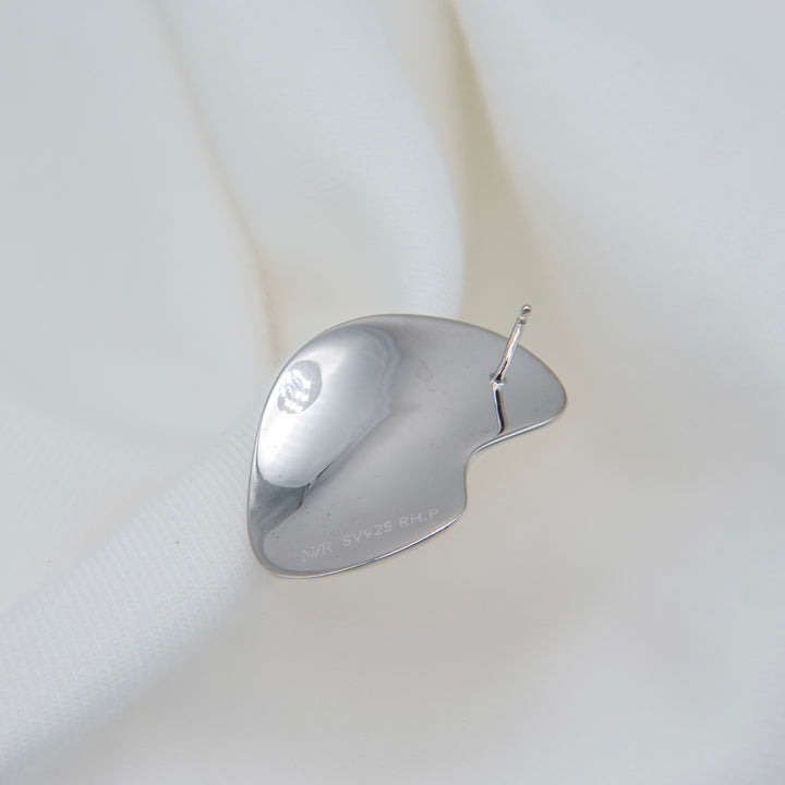 Surface Twist Pierced Earrings