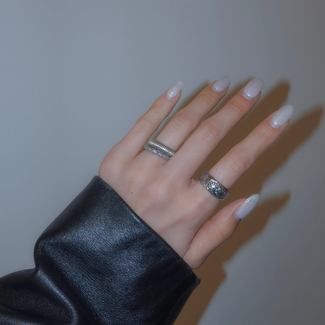 Mediterranean band Ring in Sterling Silver_20547