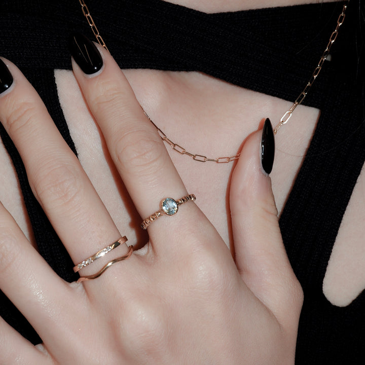 K10アジャスタブルチェーンネックレス