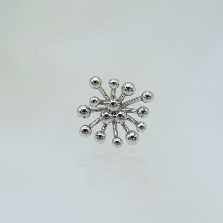 Silver pierced earrings SMA28ピアス
