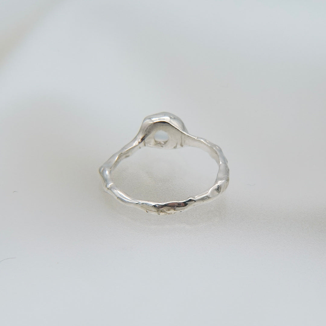 moon stone ring