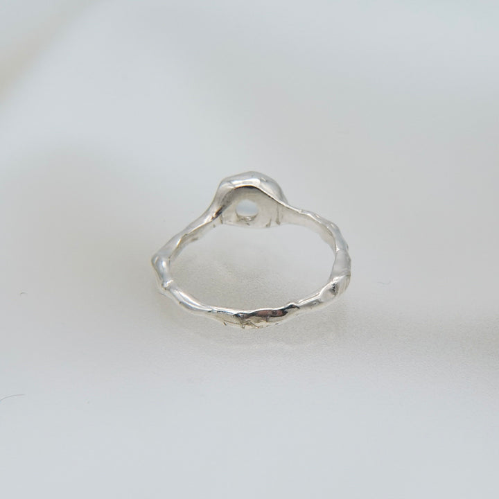 moon stone ring