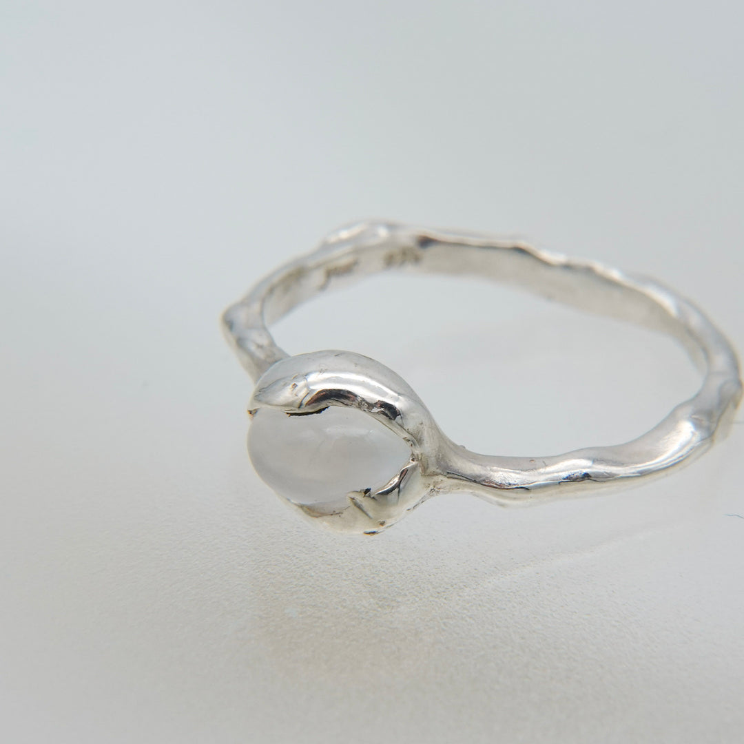 moon stone ring