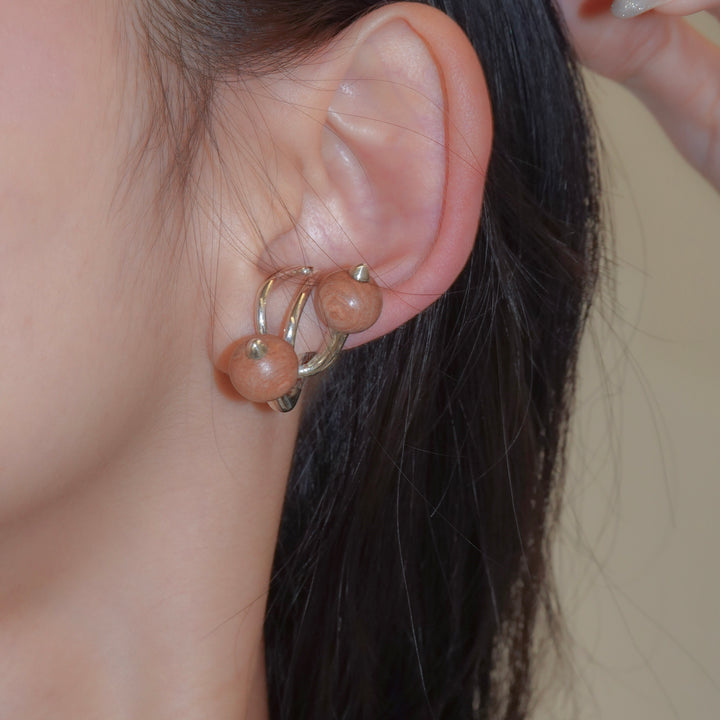 Wild Cherry 001 Earcuff