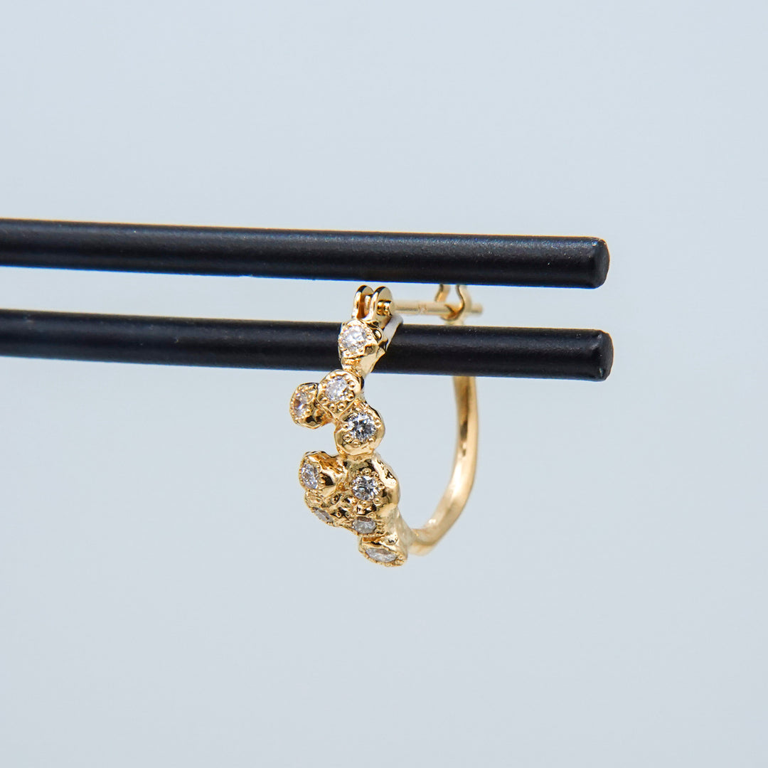 1983_mimosa hoop earrings III