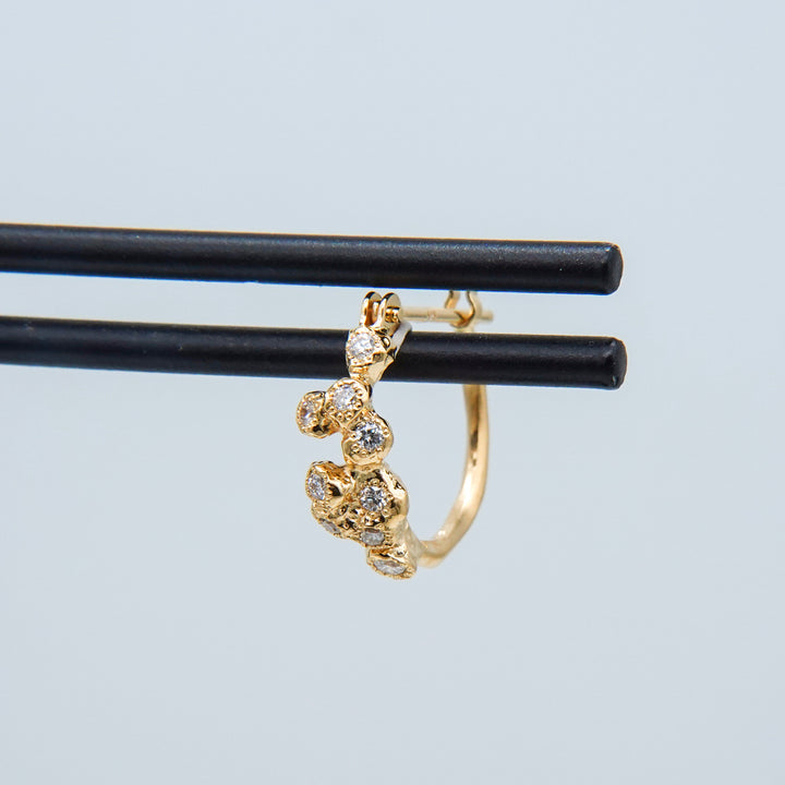 1983_mimosa hoop earrings III