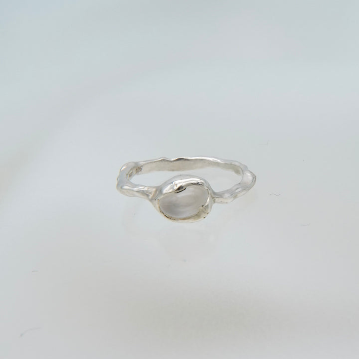 moon stone ring