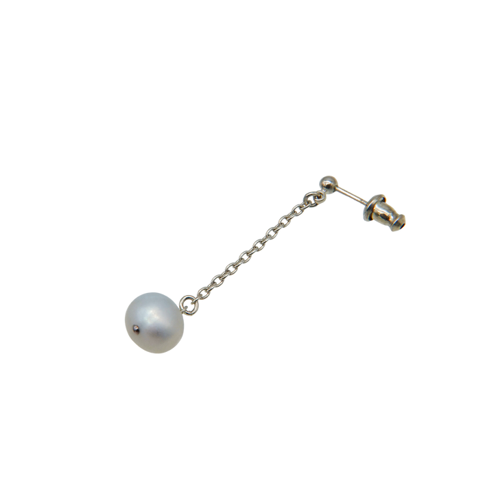 "Pearl" dangle pierce (SILVER)