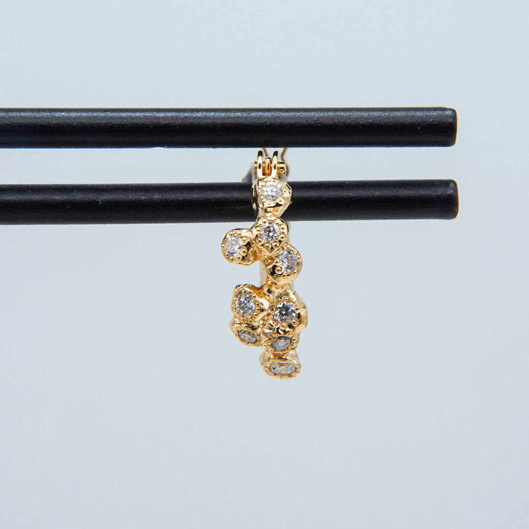 1983_mimosa hoop earrings III