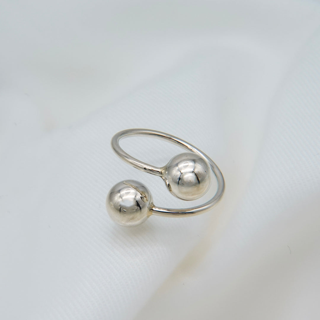 "Ball" ring (SILVER)