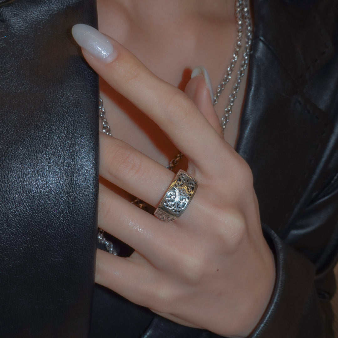 Mediterranean Katheto Ring in Sterling Silver_20545