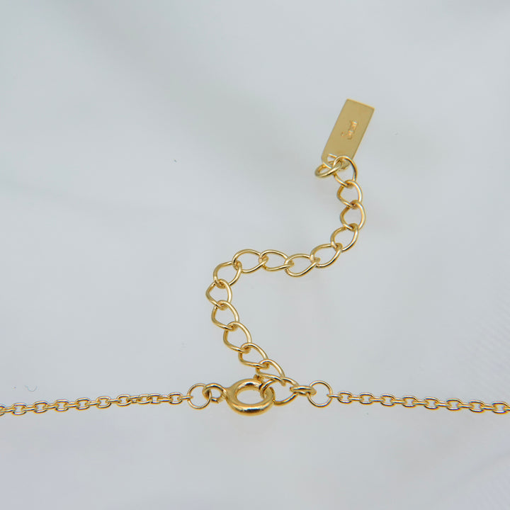 "Bean" charm necklace (GOLD)