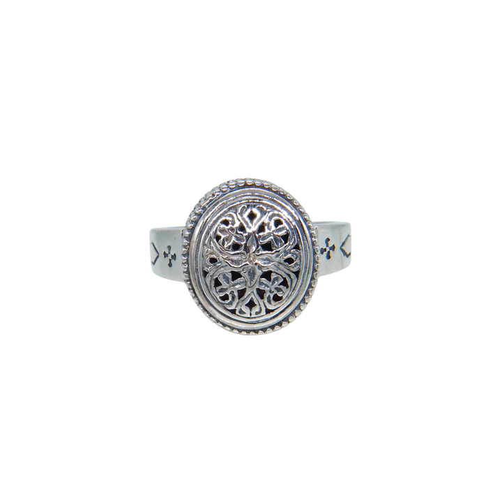 Garden Shadows oval Ring_2458