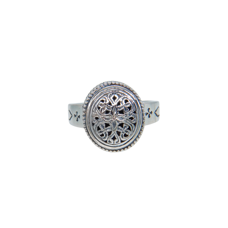 Garden Shadows oval Ring_2458