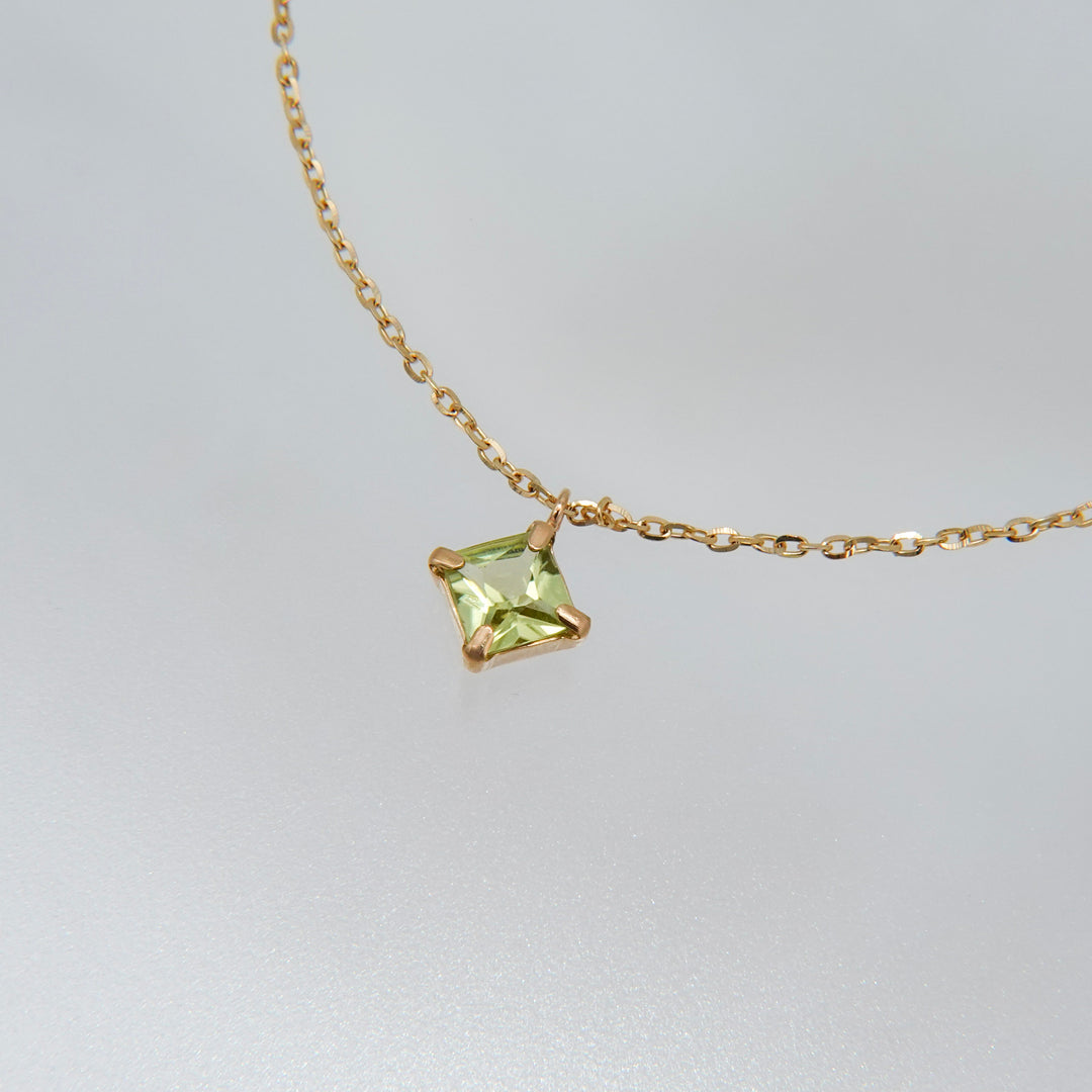 STARRY BRACELET - S- _10KYG x Blue topaz x Peridot x Amethyst