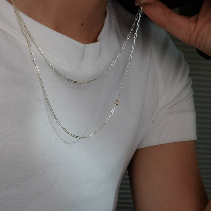 Particulas line 2way Neckless