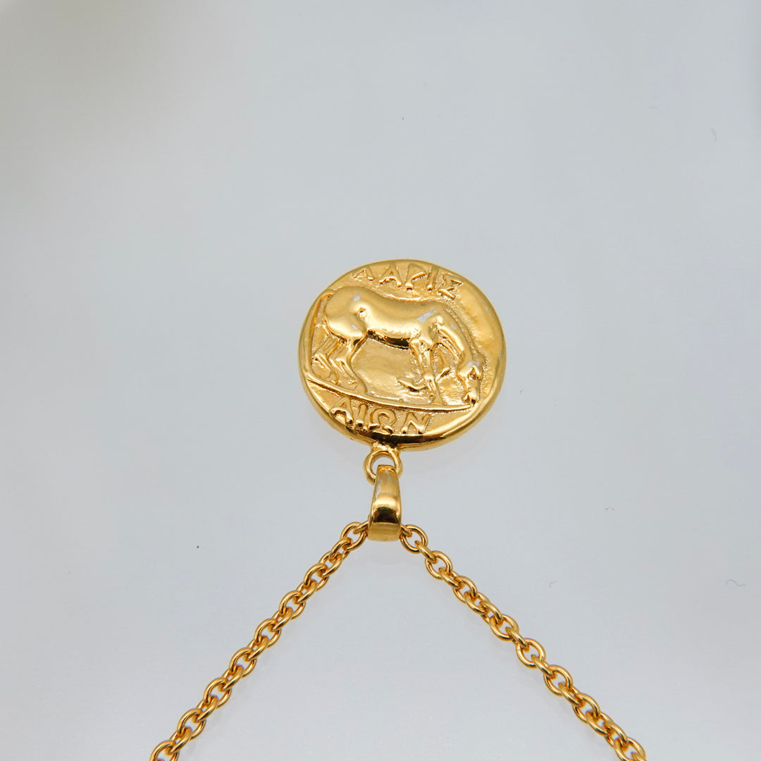 Gold Coin Necklace