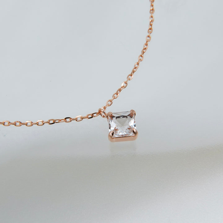 STARRY BRACELET - S- _10KRG x White topaz