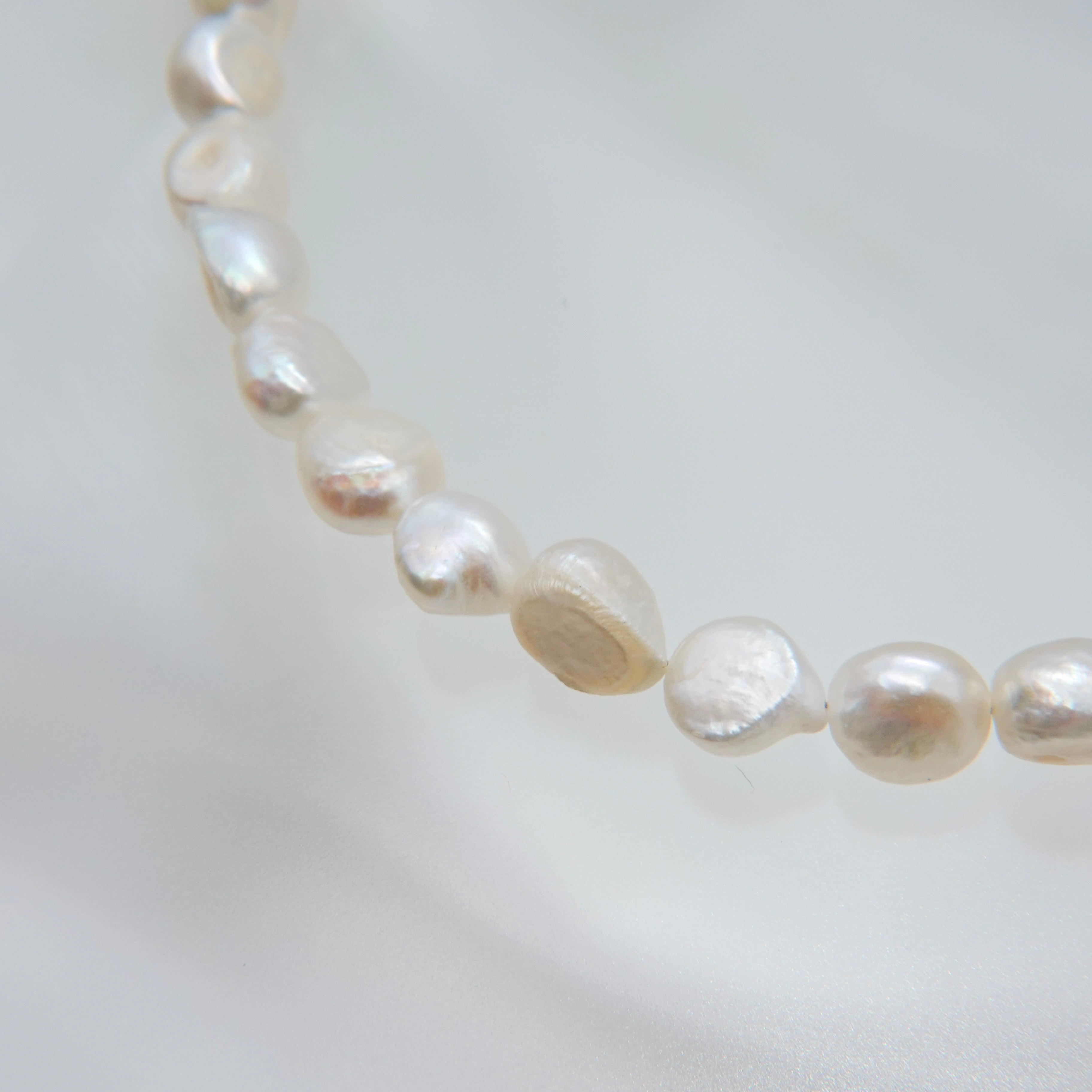 BAROQUE PEARL LEAF CLASSICAL NECKLACE – unigem