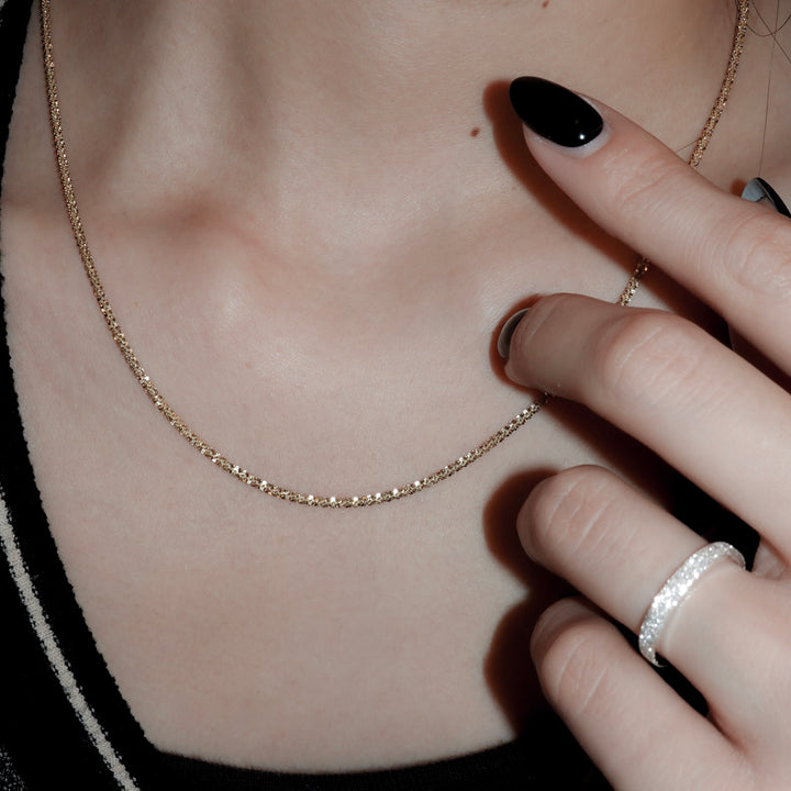 FLASH NECKLACE VERMEIL