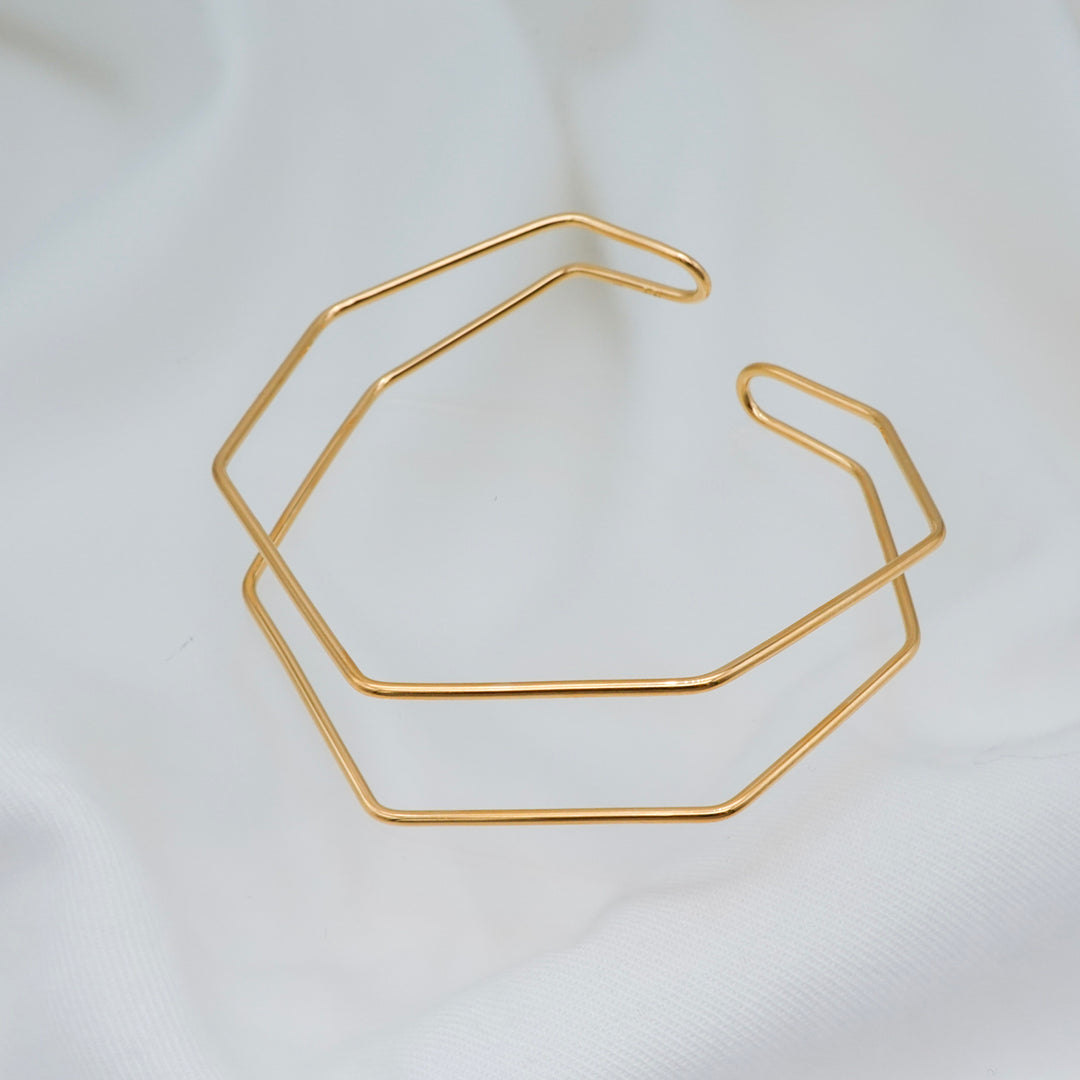 Heptagon Bangle