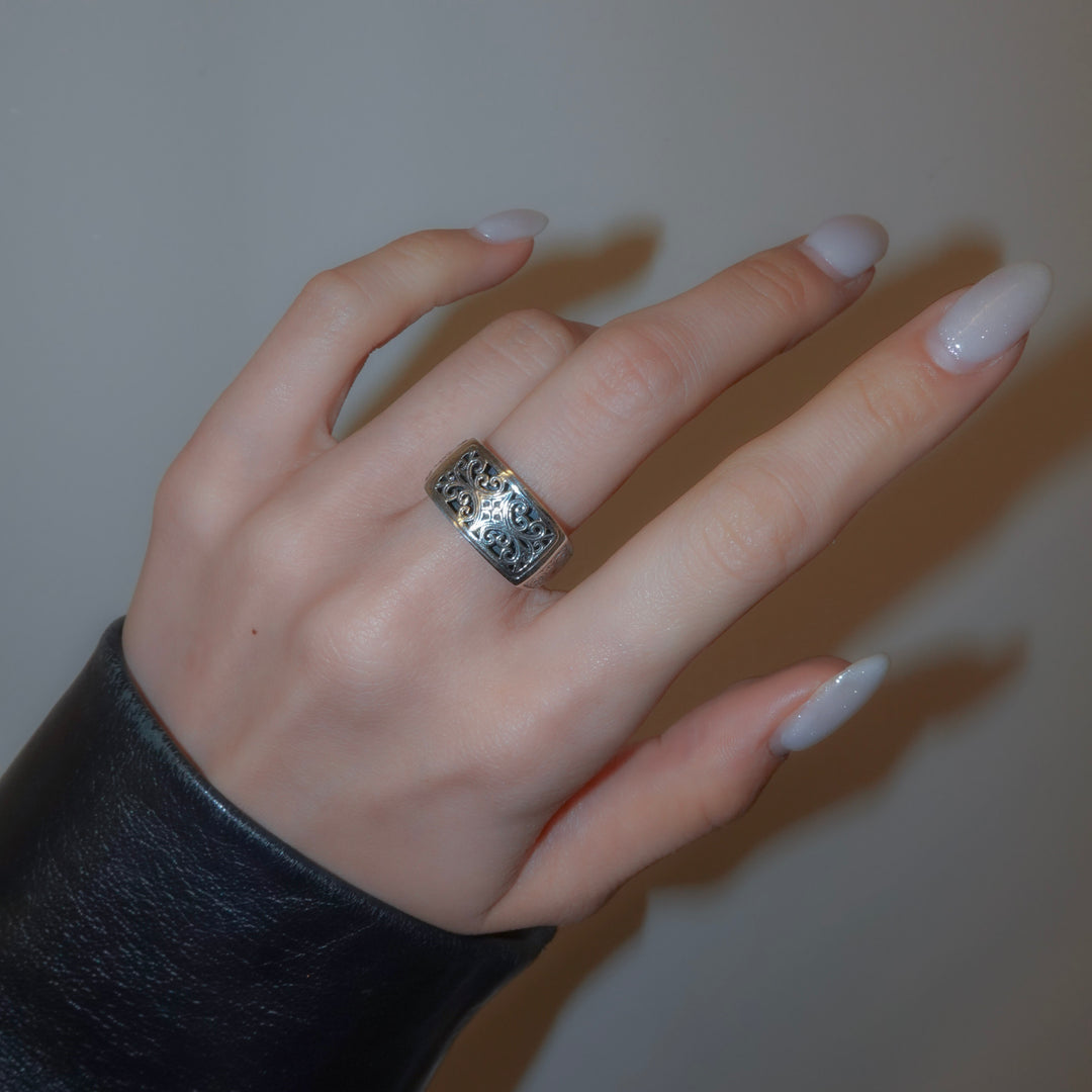 Mediterranean Katheto Ring in Sterling Silver_20545